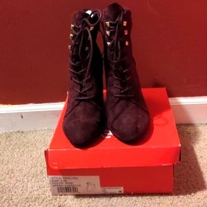 Rebel by ZiGi Wine Bootie/Booties